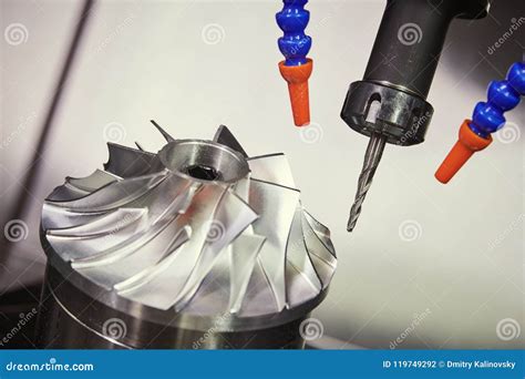 CNC Machining Impeller Turbine .